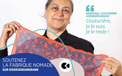La Fabrique NOMADE lance son atelier d’insertion textile à Paris
